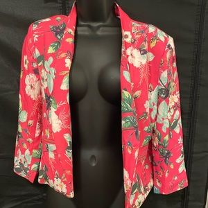 4/$40 floral blazer